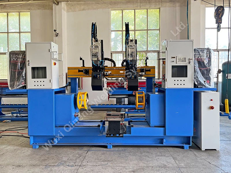 Cryogenic liquid cylinder automatic MIG welding equipment